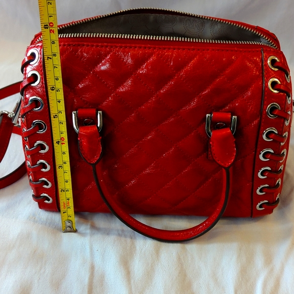 MICHAEL Michael Kors Red Quilted Speedy Bag - Picture 5 of 7
